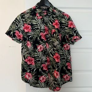 Tropical flower shirt